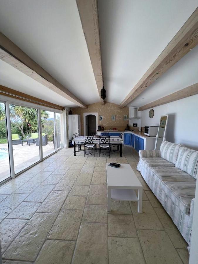 Gite Vue Mer La Cadiere-d'Azur Exterior foto