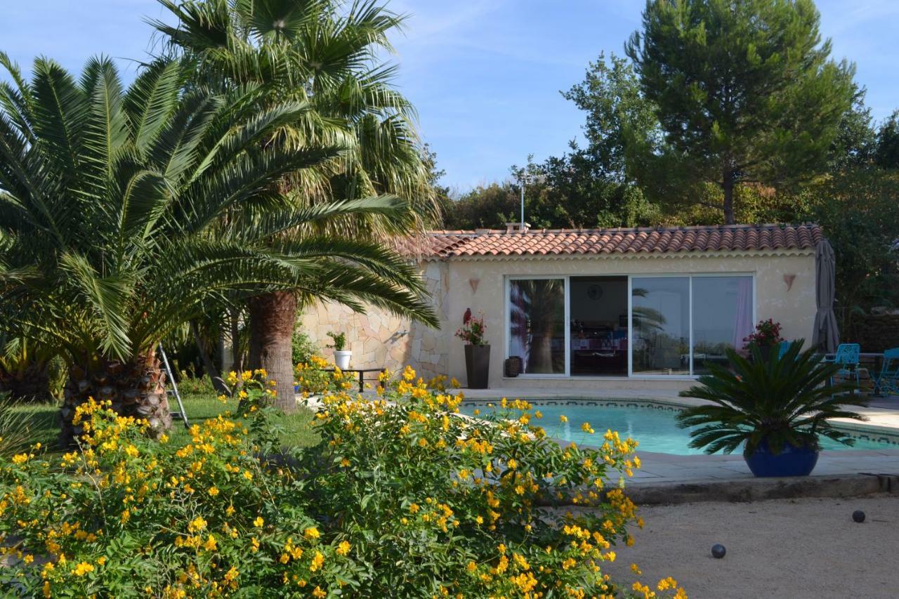 Gite Vue Mer La Cadiere-d'Azur Exterior foto